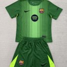 25-26 Barcelona Kids Kit Jersey Goalkeeper Soccer Youth Kit Children Barcelona 2025-2026 Jersey New