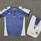 25-26 Real Sociedad Kids Kit Jersey Away Soccer Youth Kit Children Real Sociedad 2025-2026 Jersey