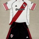 25-26 River Plate Kids Kit Jersey Home Soccer Youth Kit Children River Plate 2025-2026 Jersey New