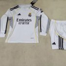 25-26 Kids Kit Real Madrid Shirt Jersey Home Soccer Youth Kit Children Real Madrid 2025-2026