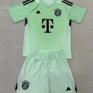 25-26 Bayern Kids Kit Jersey Goalkeeper Soccer Youth Kit Children Bayern 2025-2026 Jersey
