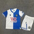 Kids Kit 25-26 Blackburn Rovers 150th Anniversary Soccer Shirt Jersey Youth