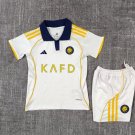 25-26 Al-Nassr Kids Kit Jersey Away Soccer Youth Kit Children Al-Nassr 2025-2026 Jersey New