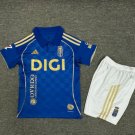 25-26 Real Oviedo Kids Kit Jersey Home Soccer Youth Kit Children Real Oviedo 2025-2026 Jersey New