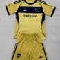 25-26 Boca Juniors Kids Kit Jersey Away Soccer Youth Kit Children Boca Juniors 2025-2026 Jersey