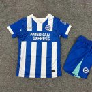 25-26 Brighton Kids Kit Shirt Jersey Home Soccer Youth Kit Children Brighton 2025-2026 Shirt Jersey