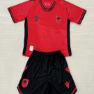 Jersey 25-26 Albania Kids Kit Home Soccer Youth Kit Children Albania 2025-2026 Jersey New