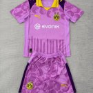 25-26 Dortmund Kids Kit Jersey Goalkeeper Soccer Youth Kit Children Dortmund 2025-2026 Jersey New