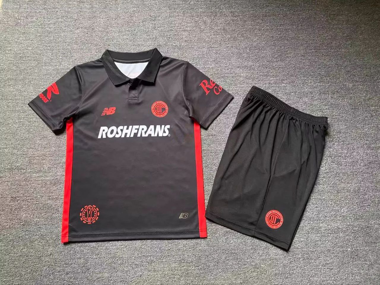 25-26 Toluca Jersey Third Kids Kit  Soccer Youth Kit Children Toluca 2025-2026 Jersey New