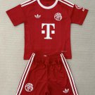 25-26 Bayern Kids Kit Jersey Red Goalkeeper Soccer Youth Kit Children Bayern 2025-2026 Jersey New