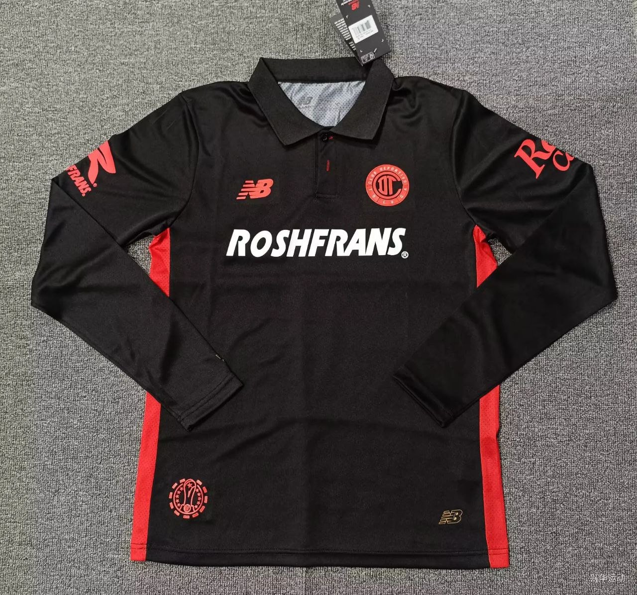 25-26 Toluca Shirt Jersey Third Long Sleeve Black Soccer Men's Shirt Toluca Shirt Jersey 2025-2026
