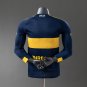 25-25 Boca Juniors Jersey Home Long Sleeve Soccer Men's Shirt Boca Juniors Jersey 2025-2026