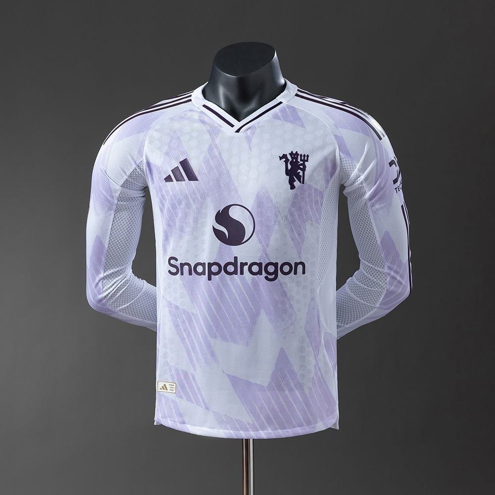 2026 Man City Jersey Away Long Sleeve Soccer Men's Shirt Manchester City Jersey 2025-2026