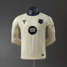2026 Barcelona Shirt Jersey Away Long Sleeve Soccer Men's Shirt Barcelona Shirt Jersey 2025-2026