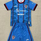 25-26 Cagliari Calcio Jersey Third Kids Kit Blue Youth Kit Children Jersey Cagliari Calcio 2025-2026