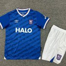 25-26 Ipswich Town Jersey Home Kids Kit Blue Youth Kit Children Jersey Ipswich Town  2025-2026