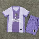 25-26 Brighton Jersey Away Kids Kit purple Youth Kit Children Jersey Brighton 2025-2026 New