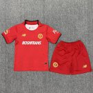 25-26 Toluca Jersey Home Kids Kit Red Soccer Youth Kit Children Jersey Toluca 2025-2026 New