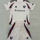 25-26 DC United Shirt Jersey Kids Kit Away Youth Kit Children Shirt Jersey DC United 2025-2026 New
