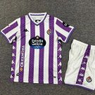 kids kit 25-26 Real Valladolid Jersey Home Youth Kit Children Jersey Real Valladolid 2025-2026
