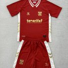 25-26 Tenerife Jersey Away Kids Kit  Red Youth Kit Children Jersey Tenerife 2025-2026 New