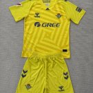25-26 Real Betis Jersey Gk Kids Kit Goalkeeper Yellow Youth Kit Children Jersey Real Betis 2025-2026
