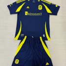 25-26 Nashville Jersey Kids Kit Away Youth Kit Children Blurle Jersey Nashville 2025-2026 Soccer