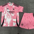 25-26 Jersey Real Madrid Kids Kit special version pink Youth Kit Children RM 2025-2026 Jersey New
