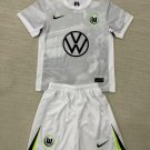 25-26 Wolfsburg Shirt Jersey Away Kids Kit Youth Kit Children Shirt Jersey Wolfsburg 2025-2026 New