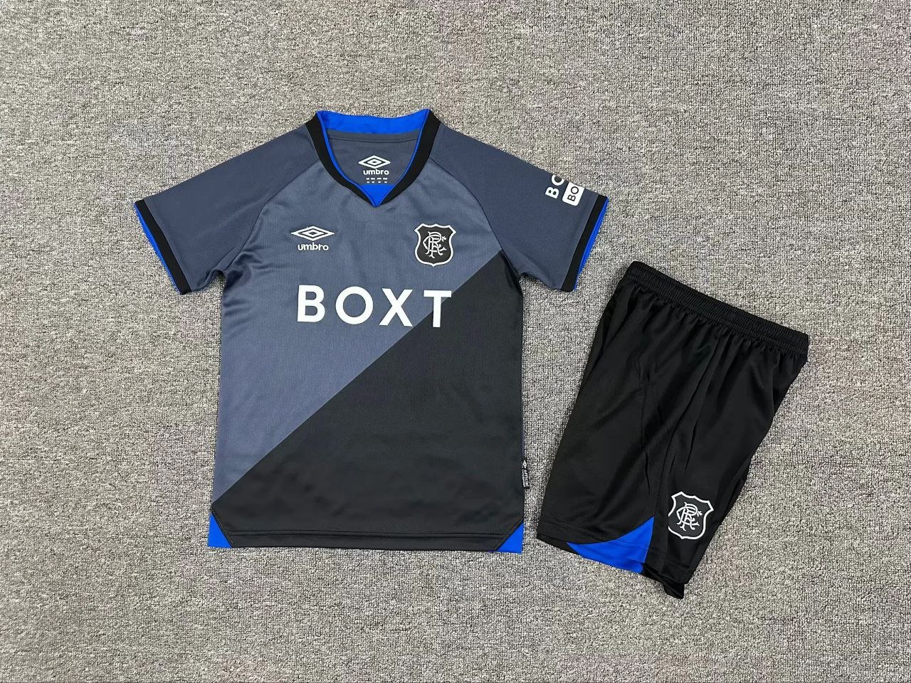 25-26 Rangers Shirt Jersey Third Kids Kit Youth Kit Children Shirt Jersey Rangers 2025-2026