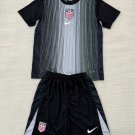 25-26 USA Jersey Gk Kids Kit Goalkeeper Black Youth Kit Children Jersey USA 2025-2026 New
