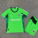 25-26 Mönchengladbach Away Jersey Kids Kit Youth Kit Children Jersey Mönchengladbach 2025-2026
