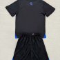 25-26 El Salvador Jersey Kids Kit Third Youth Kit Children Black Jersey El Salvador 2025-2026 New