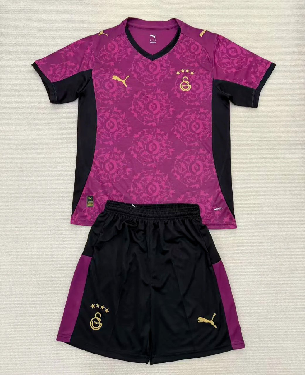 25-26 Galatasaray Third Jersey Kids Kit  Youth Kit Children Jersey Galatasaray 2025-2026 New