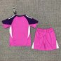 25-26 Real Madrid Gk Jersey purple Kids Kit Goalkeeper Youth Kit Real Madrid Jersey 2025-2026