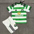 25-26 Celtic Shirt Jersey Home Kids Kit Youth Kit Green Children Shirt Jersey Celtic 2025-2026 New
