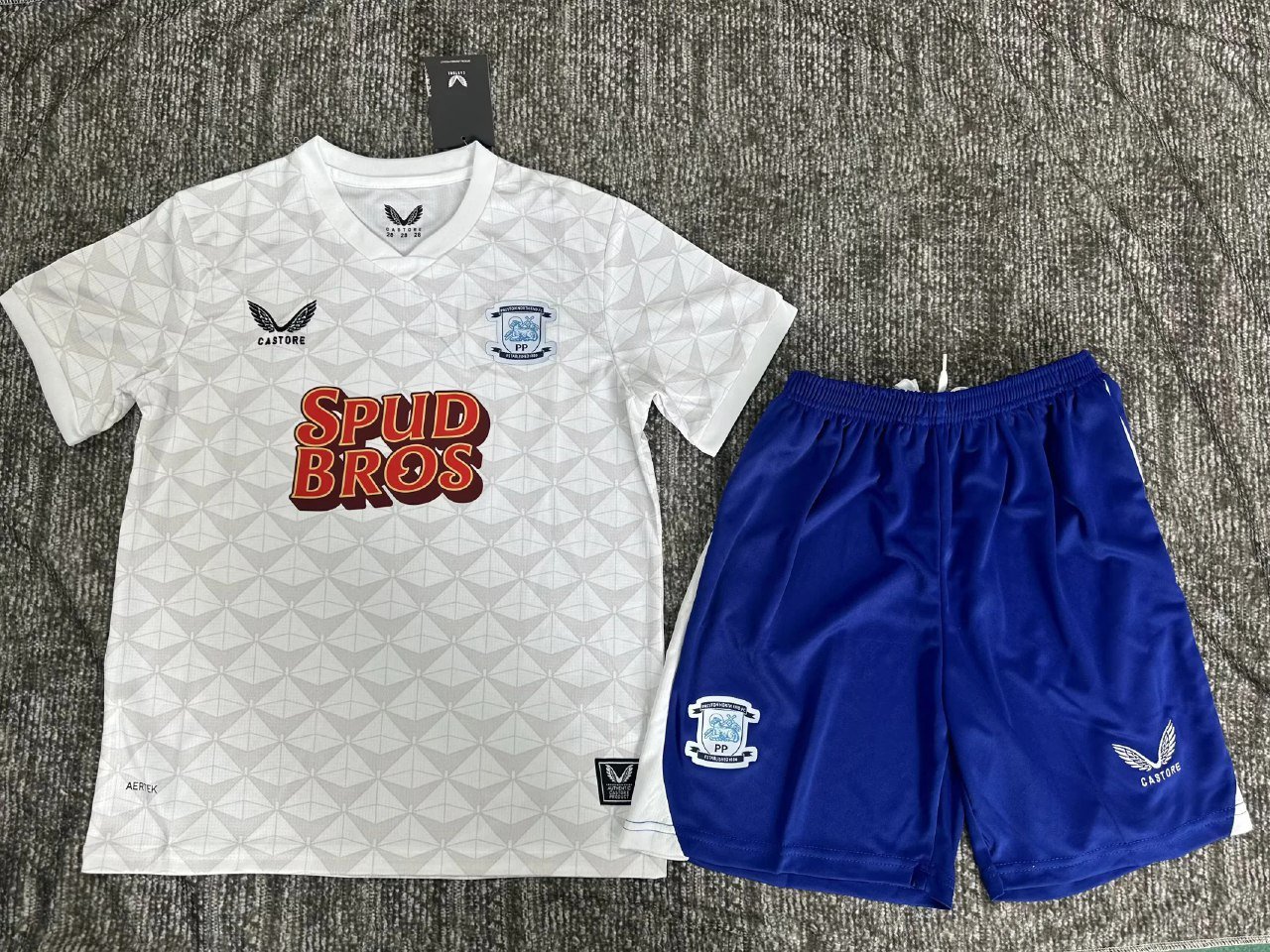 25-26 Preston North End Home Jersey Kids Kit Youth Kit Children Jersey Preston 2025-2026 New