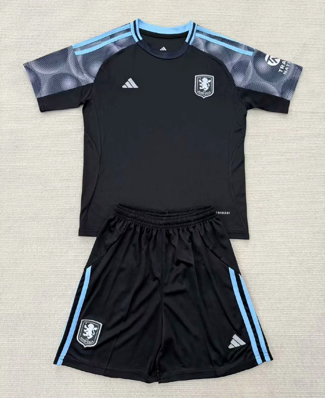 25-26 Aston Villa Jersey Kids Kit Away Youth Kit Children Jersey Aston Villa 2025-2026 New