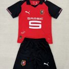 25-26 Stade Rennais Jersey Kids Kit Home Youth Kit Children Jersey Stade Rennais 2025-2026 New