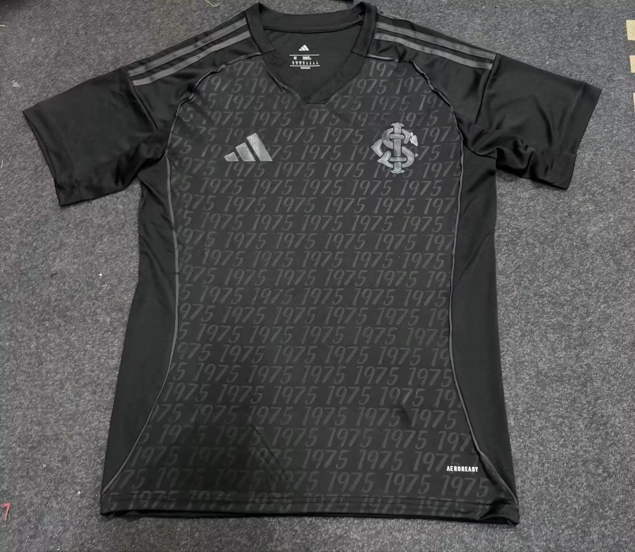 25-26 SC Internacional Black Jersey Third Soccer Men's Shirt Jersey SC Internacional Football