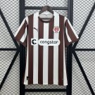 25-26 St. Pauli Shirt Jersey Home Soccer Men's Shirt Shirt Jersey St. Pauli 2025-2026 Football New