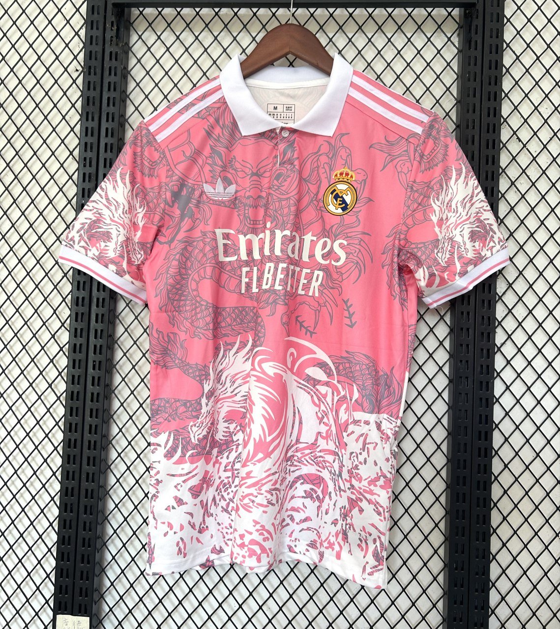 25-26 Real Madrid Dragon Pink Edition Jersey Soccer Men's Shirt Jersey Real Madrid 2025-2026