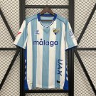 25-26 Málaga Shirt Jersey Home Soccer Men's Shirt Shirt Jersey Málaga 2025-2026 Football New