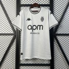 25-26 Monaco Shirt Jersey Away Soccer Men's Shirt Shirt Jersey Monaco 2025-2026 Football New