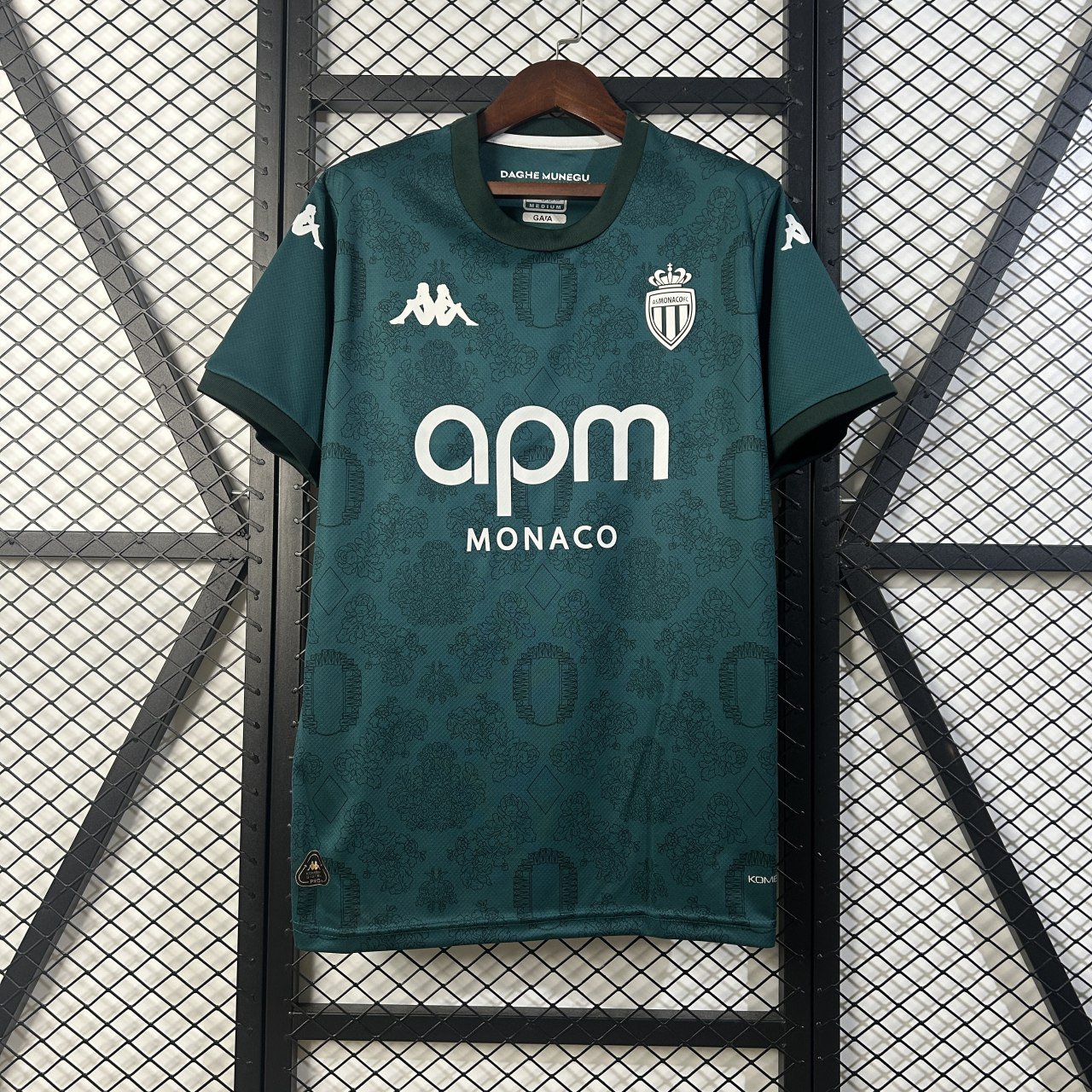 25-26 Monaco Shirt Jersey Third Soccer Men's Shirt Shirt Jersey Monaco 2025-2026 Football New