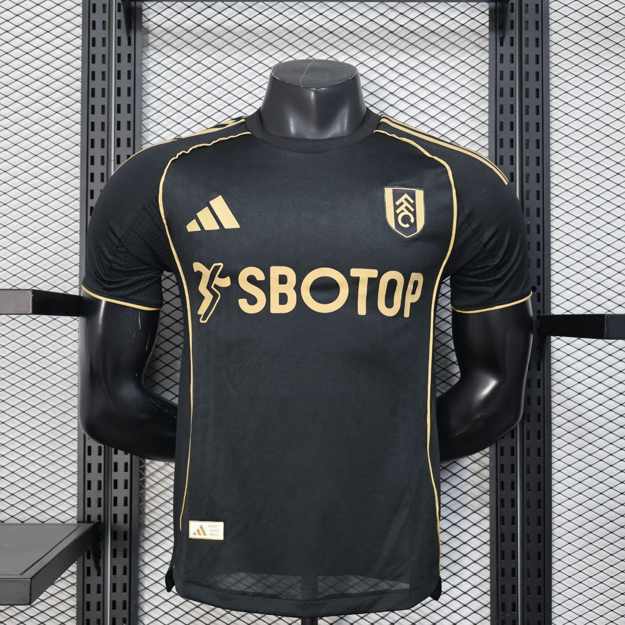 Fulham Shirt Jersey Third 25-26 Black Soccer Men's Shirt Shirt Jersey Fulham 2025-2026 Football New