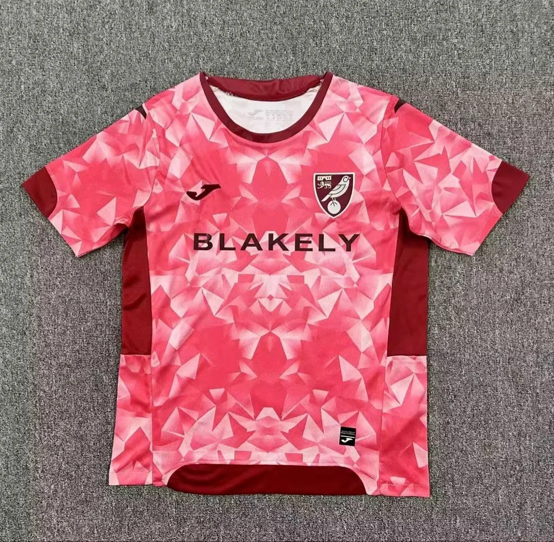 Norwich Shirt Jersey Third 25-26 Soccer Men's Shirt Shirt Jersey Norwich 2025-2026 Football New