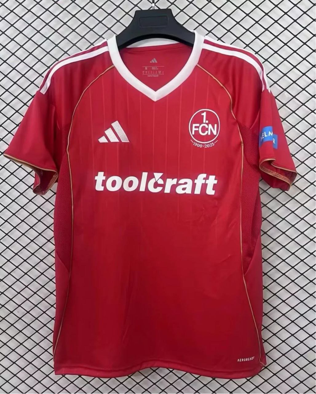 N&Atilde;&frac14;rnberg Shirt Jersey Third 25-26 Soccer Men's Shirt Shirt Jersey N&Atilde;&frac14;rnberg 2025-2026 Football New