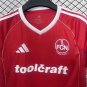 N&Atilde;&frac14;rnberg Shirt Jersey Third 25-26 Soccer Men's Shirt Shirt Jersey N&Atilde;&frac14;rnberg 2025-2026 Football New
