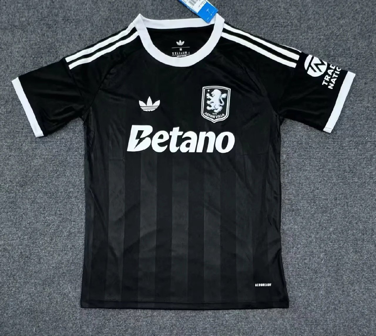 25-26 Aston Villa jersey GK black soccer jersey